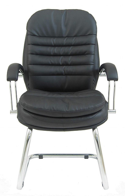 Офісне Конференційне Крісло Richman Valencia Fly 2230 CF Хром Чорний Київ - фото 2
