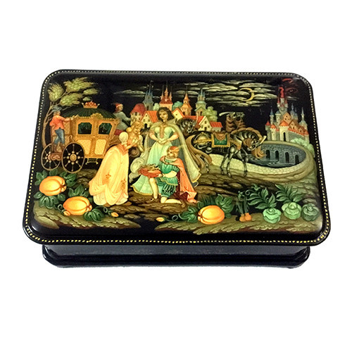 Скринька дерев'яна мініатюра Квіти Київ - фото 1