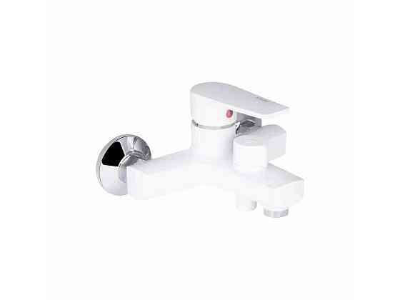 Смеситель Настенный белый для ванны 35W 006N (k35) BRIN35W006N ТМ Brinex Киев