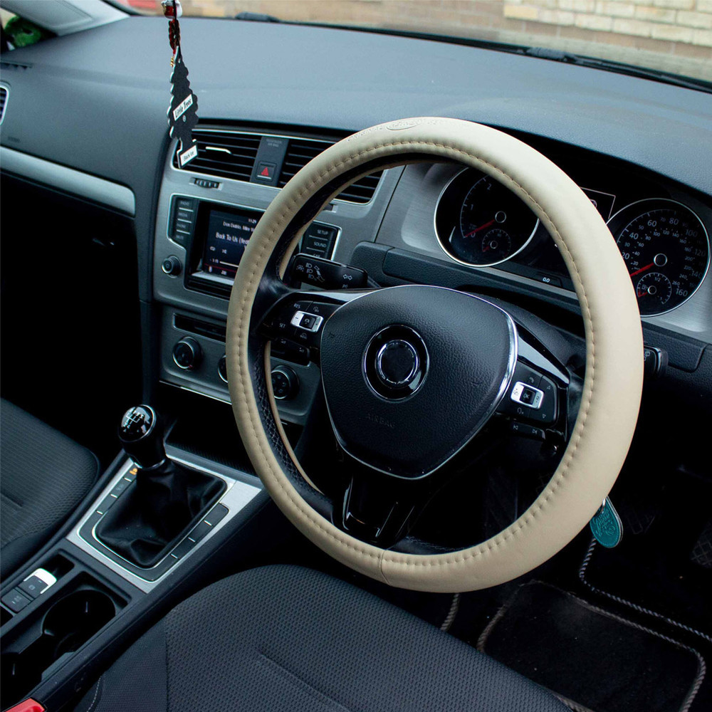 Преміум чохол керма "Soft Comfort PRO" 37-39см бежевий Heyner, 603500 Київ - фото 5