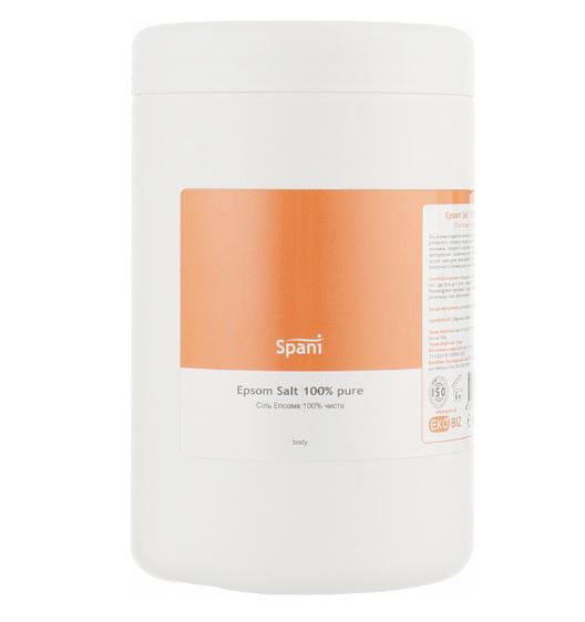 Магнієва сіль Епсома для ванн Spani 1000 г Київ - фото 2