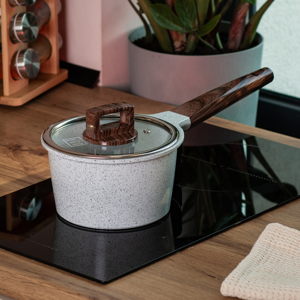 Сотейник з антипригарним покриттям 1,65 л з товстим дном Ø 16 см MGC HP-4-439 Коломия - фото 5