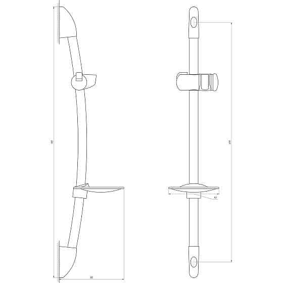 Душевая стойка Globus Lux BT-106C (000005656) Киев