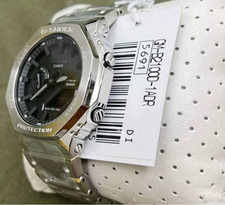 Мужские наручные часы Casio GM-B2100 Silver. Киев - изображение 5