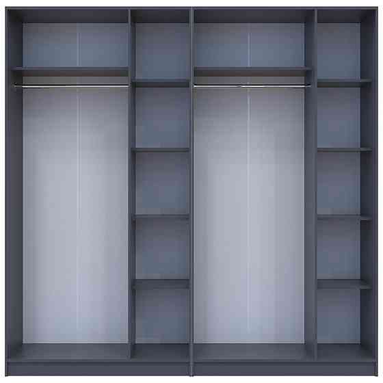 Комплект шаф для одягу Doros Промо (2 шт.) 270х48х204 см Графіт (DRS-011217) Львів