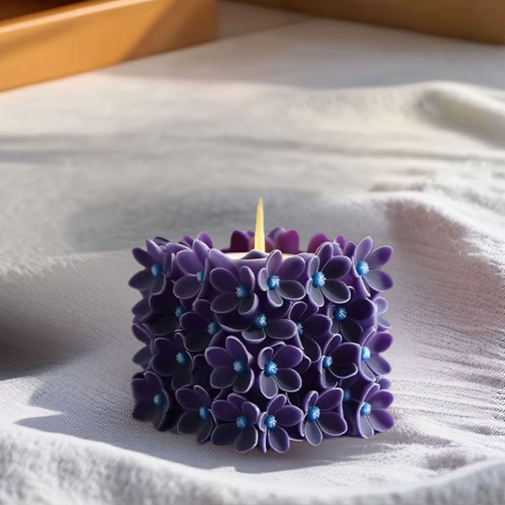 Силиконовая форма для изготовления свечи, молд для свечек из соевого,пчелиного воска и парафина 73 х 60 мм Каменец-Подольский - изображение 2