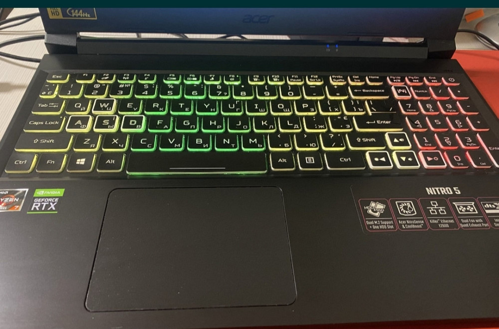 Ноутбук Acer nitro 5 3070 ryzen 7 5800H invidia 3070 8 go Київ - фото 4