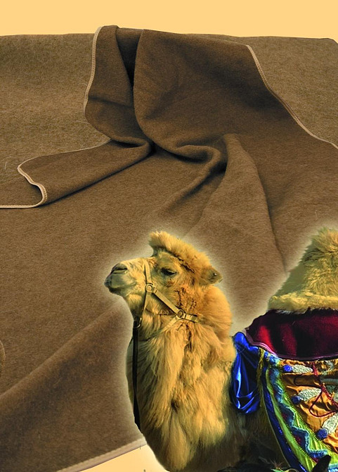 Одеяло из верблюжьей шерсти стеганое 210×230 евро+ Киев - изображение 2