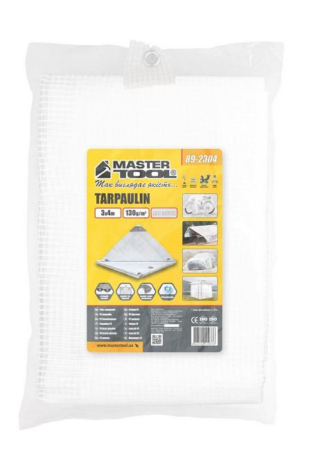 MASTERTOOL Тент MASTERTOOL LENO CRYSTAL 3х4 м 130 г/м² 89-2304 Киев - изображение 8