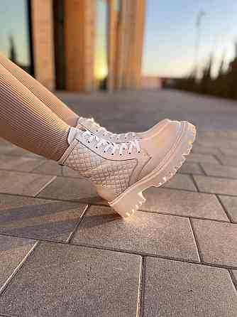 Черевики жіночі ARLEN бежеві натуральна шкіра зимові (35-39) (4848) Коломия