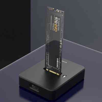 Док-станція для накопичувачів Gembird USB Type-C M.2 SATA NVME SSD (DD-U3M2) Вінниця