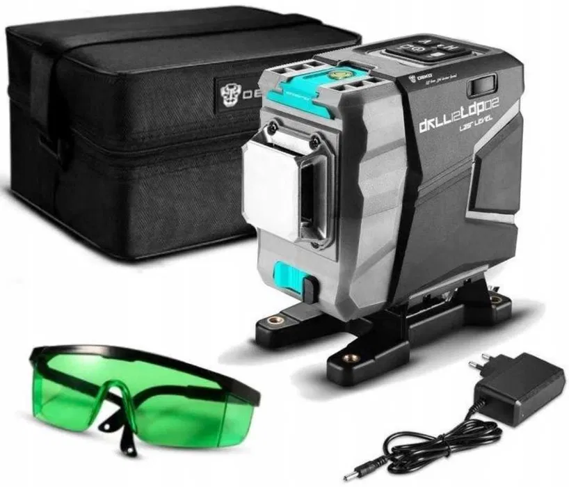 Лазерный уровень Deko 3D DKLL12tdP02 12 линий Откалиброван Зеленый луч (штатив 2.1м) Винница - изображение 2