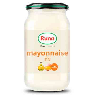 Соус Руна Майонез 50% жира 420 г (4820015948434) Винница