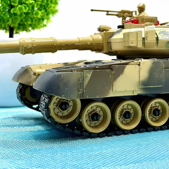 Набір ігровий Танковий Бій на радіокеруванні Коричнево-зелений (885-2) Чернігів