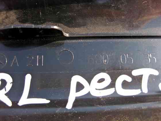 Mercedes-Benz  A2116800535 9051 Накладка порога чорна внутрішня задня ліва E-Class W211 Одеса