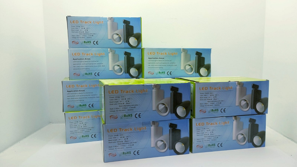 Світлодіодний трековий світильник 25 W білий 18047 Луцьк - фото 1