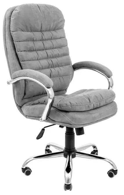 Офісне Крісло Керівника Richman Valencia Bond 16 Хром М2 AnyFix Сірий Київ - фото 1