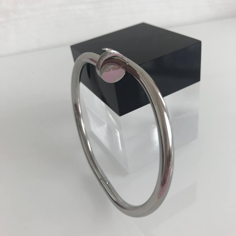 Cartier браслет цвях покриття білим золотом/картина браслет цвях Одеса - фото 4