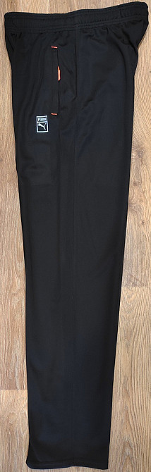 Мужские спортивные зауженные штаны Puma,ткань лакоста,прямые Киев - изображение 3