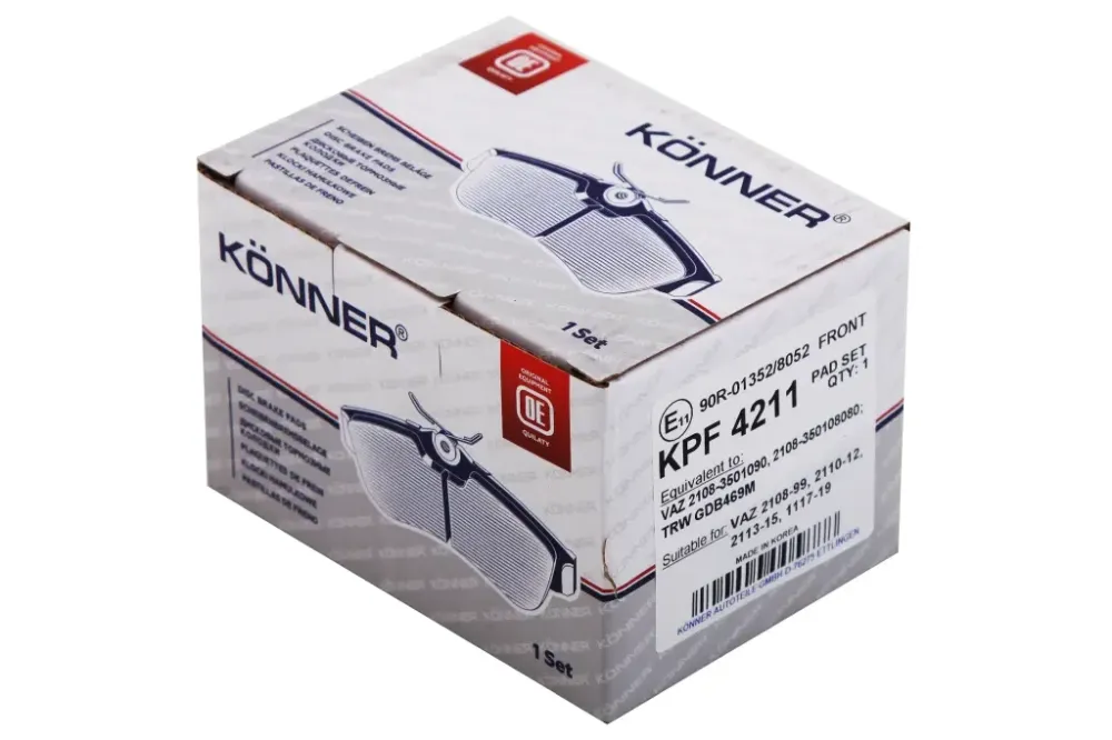 Колодки 2108 передние Konner Винница - изображение 2