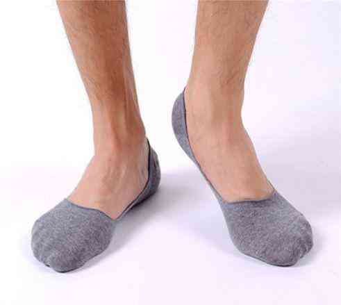 Носки следы серые - унисекс (подходят для мужчин и женщин), размер до 39 размера (стелька максимум 25см) Киев
