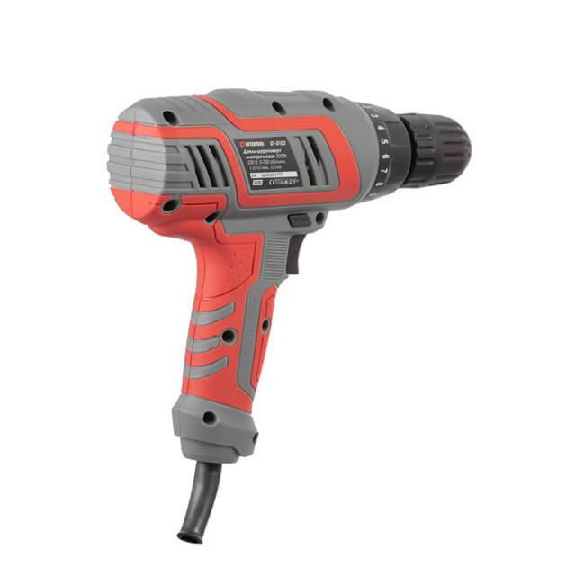 Дриль-шурупокрут електричний INTERTOOL DT‑0103, 0,32 кВт, 0-750 об/хв, 0,8-10 мм, 10 Нм електродриль з плавним запуском Львів - фото 8