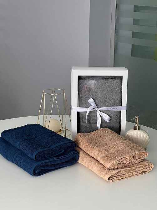 Подарунковий набір рушників Ideal Textile Versace 50х90 см + 70х140 см (56861043) Чернівці - фото 2