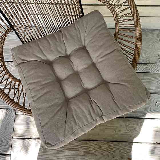 Подушка для стільців (50x50х8 см) Decorator Соро колір тауп 84-049 Київ