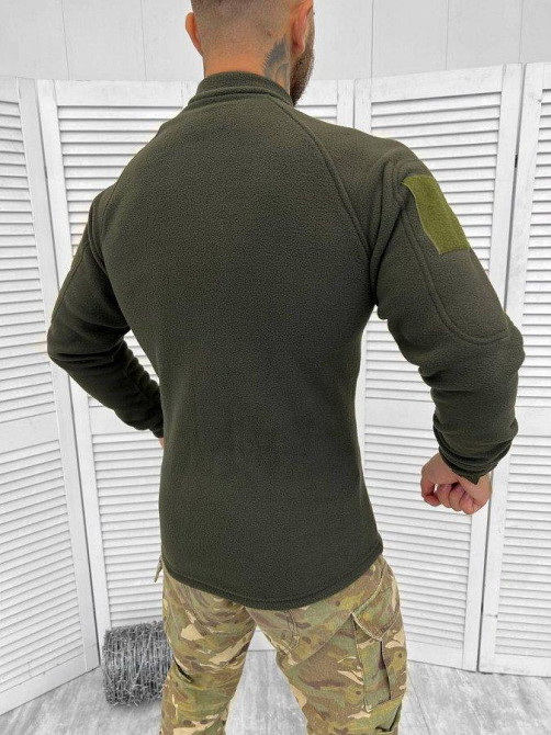 Тактическая флиска солдат крест олива Одесса - изображение 11