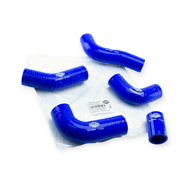 Патрубок ГАЗ (406) силікон (к-кт 5 шт) радіатора Мукачево - фото 1