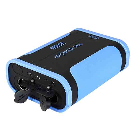 Повербанк (Power Bank) Brevia ePower 96000mAh 307.2Wh LiFePo4 чорно-синій Львів