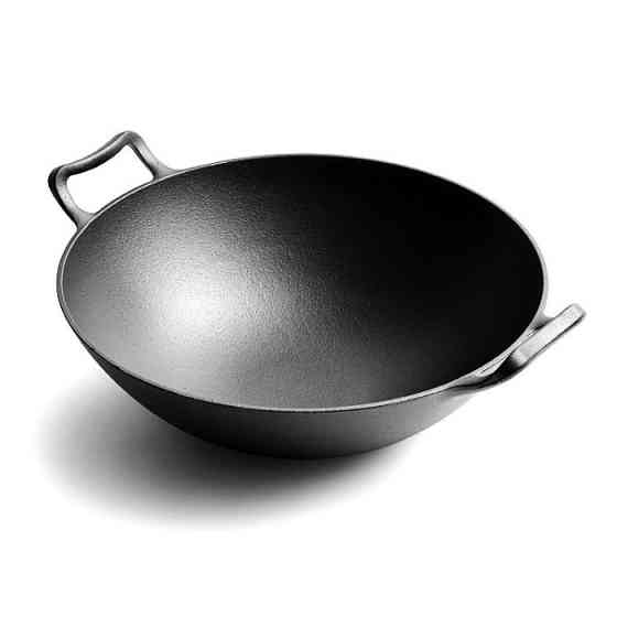 Чавунний вок з скляною кришкою Ø36 см GRILLI 777187 Код: 012710 Рівне