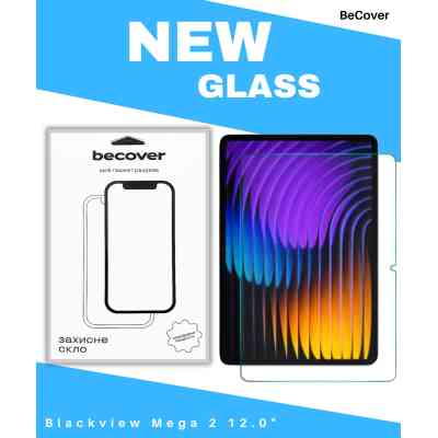 Стекло защитное BeCover Blackview Mega 2 12.0" (714607) Винница
