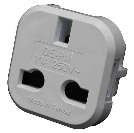 Переходник под английскую DE-PA 10A (11108) Белый Днепр