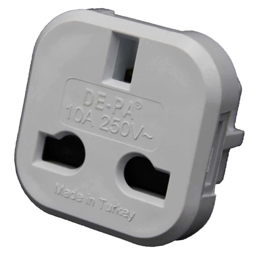 Переходник под английскую DE-PA 10A (11108) Белый Днепр - изображение 1