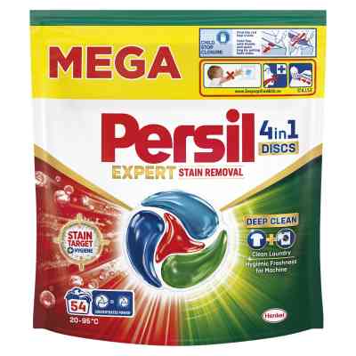 Капсули для прання Persil 4in1 Discs Expert Stain Removal Deep Clean 54 шт. (9000101830859) Вінниця