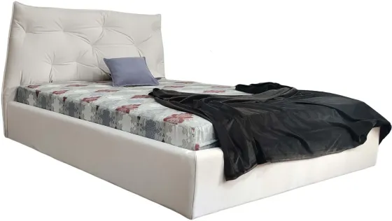 Кровать BNB Mayflower Premium 90 х 200 см Simple С дополнительной металлической цельносварной рамой Айвори Киев