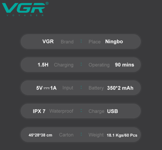 Электробритва VGR V-379 Днепр