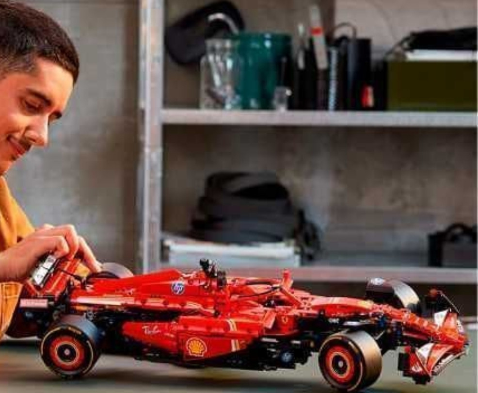 КОЛЬОРОВА КОРОБКА‼️ Ferrari F1, 1361д сумісний з Lego червоний болід. Харків - фото 3