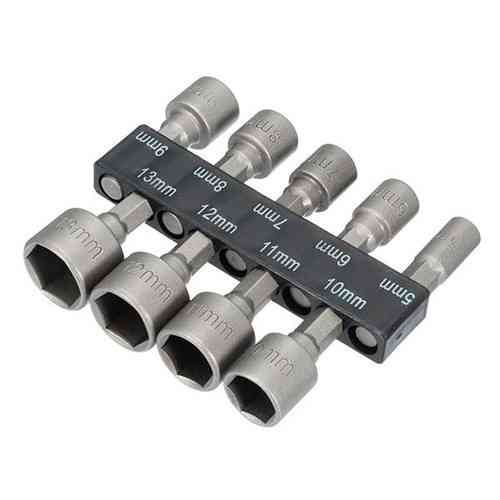 Набор торцевых головок 9шт 5-13мм, 1/4
