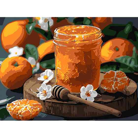 Картина за номерами "Мандариновий мед" KHO5698 30х40 см Вінниця