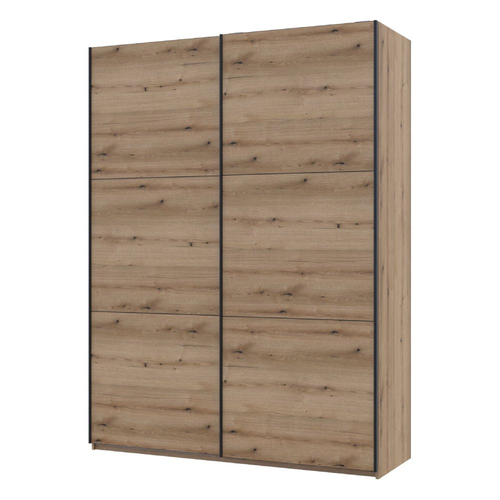 Шафа купе Doros G-Caiser Дуб Евок 2 ДСП / 3 частини 180х60х240 (DRS-011616) Дніпро - фото 3