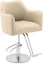 Перукарське Крісло Physa Fotel Fryzjerski Z Podnóżkiem - 880-1030mm - 200 Kg - Beżowy, Srebrny Tilbury Beige Киев - изображение 1