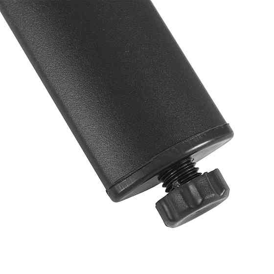 Стол Bo-Camp Melrose Oval 120x80 cm Black/Wood look (1404220) Вінниця