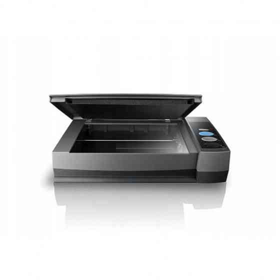 Сканер А4 Plustek OpticBook 3800L (1200 dpi, 48 bit, 8 стор/хв, LED, планшетний, книжковий, чорний) (0281TS) Київ