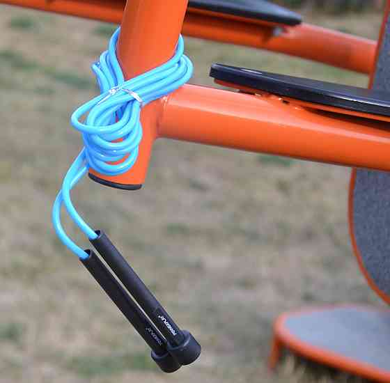 Скакалка PowerPlay 4201 Basic Jump Rope Синяя 2,8 м Луцк