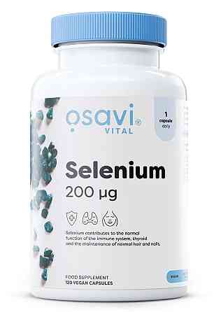 Мінерал Selenium Osavi Selenium Vegan 200 mcg — 120 caps Луцьк