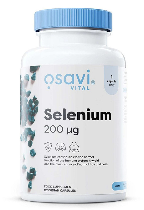Мінерал Selenium Osavi Selenium Vegan 200 mcg — 120 caps Луцьк - фото 1