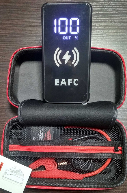 Пусковий пристрій для авто, бустер, павербанк 