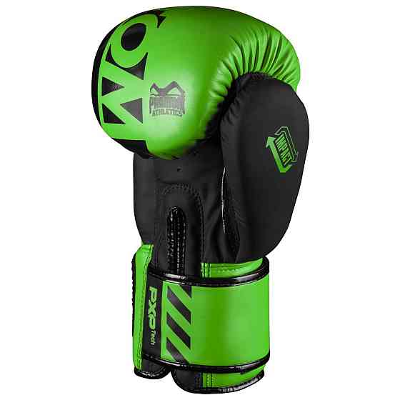 Боксерські рукавиці Phantom APEX Neon Green 12 унцій (капа в подарунок) Кам'янське